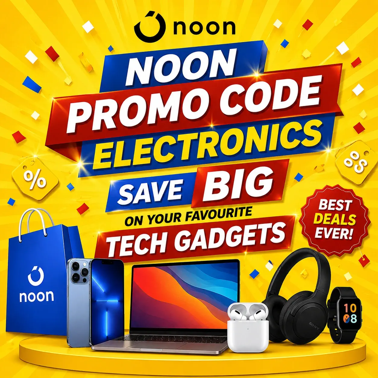 10% cashback deal at Noon